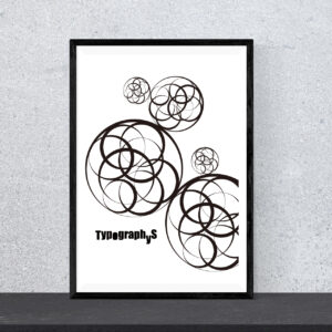 TYPOGRAPHYS POSTER T0033（A2）