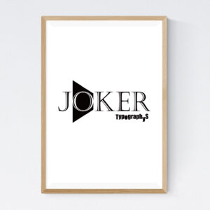 TYPOGRAPHYS POSTER T0025（A2）