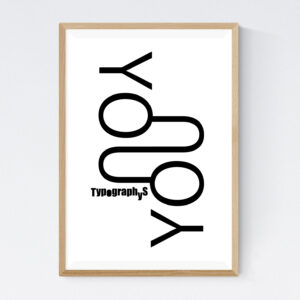 TYPOGRAPHYS POSTER T0023（A2）