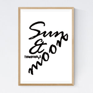 TYPOGRAPHYS POSTER T0024（A2）