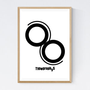 TYPOGRAPHYS POSTER T0021（A2）