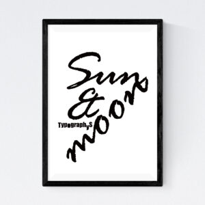 TYPOGRAPHYS POSTER T0024（A3）