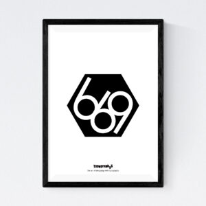TYPOGRAPHYS POSTER T0012-BK（A1）