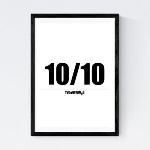 TYPOGRAPHYS POSTER T0004（A1）
