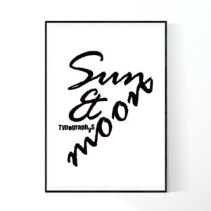 TYPOGRAPHYS POSTER T0024（A1）