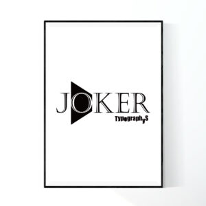 TYPOGRAPHYS POSTER T0025（A1）