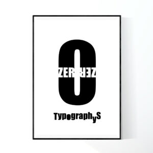 TYPOGRAPHYS POSTER T0020（A1）