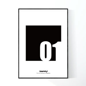 TYPOGRAPHYS POSTER T0015-01（A1）