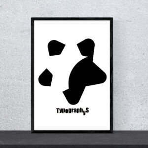TYPOGRAPHYS POSTER T0038（A2）