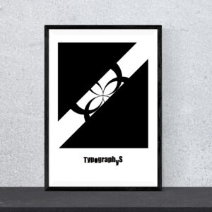TYPOGRAPHYS POSTER T0037（A2）