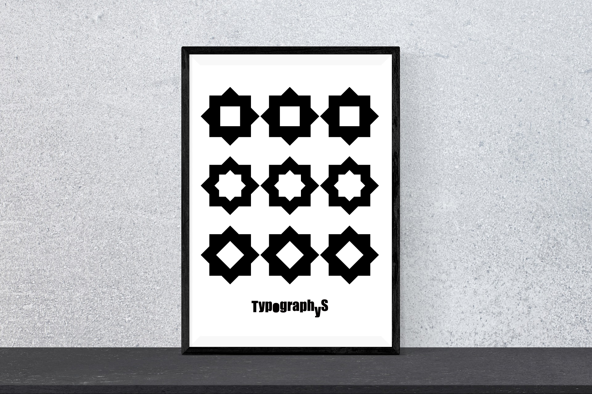 TYPOGRAPHYS POSTER T0039(A2)