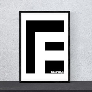 TYPOGRAPHYS POSTER T0040（A2）