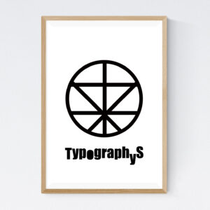 TYPOGRAPHYS POSTER T0028（A2）