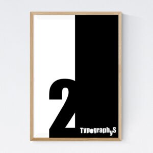 TYPOGRAPHYS POSTER T0030-02（A2）