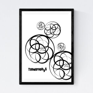TYPOGRAPHYS POSTER T0033（A3）