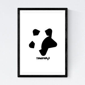 TYPOGRAPHYS POSTER T0038（A4）