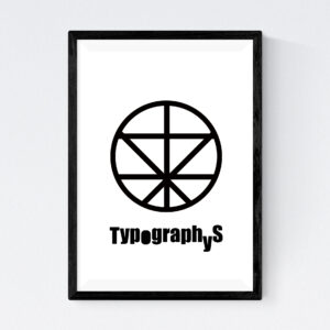 TYPOGRAPHYS POSTER T0028（A3）