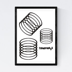 TYPOGRAPHYS POSTER T0032（A3）