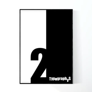 TYPOGRAPHYS POSTER T0030-02（A1）