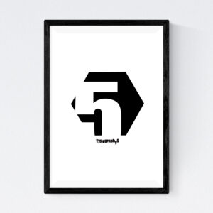 TYPOGRAPHYS POSTER T0053-05（A4）