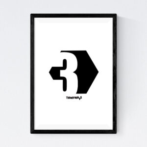 TYPOGRAPHYS POSTER T0053-03（A4）