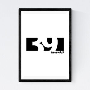 TYPOGRAPHYS POSTER T0054-39（A4）
