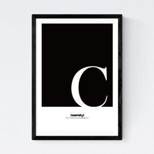 TYPOGRAPHYS POSTER T0057-C（A4）