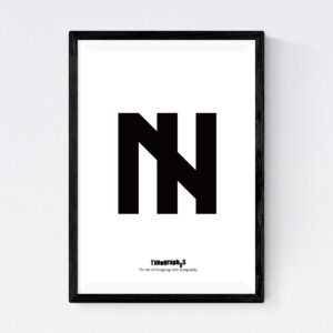 TYPOGRAPHYS POSTER T0052（A4）