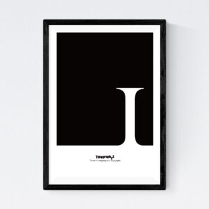 TYPOGRAPHYS POSTER T0057-I（A4）