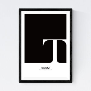 TYPOGRAPHYS POSTER T0057-T（A4）