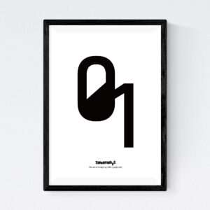 TYPOGRAPHYS POSTER T0064-01（A4）