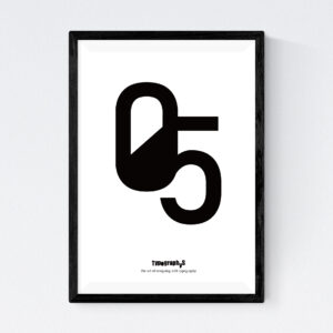 TYPOGRAPHYS POSTER T0064-05（A4）