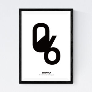 TYPOGRAPHYS POSTER T0064-06（A4）