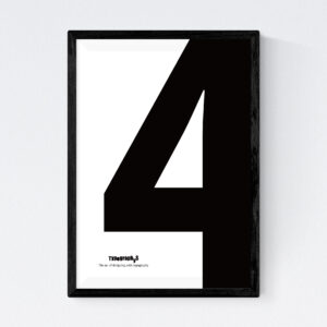 TYPOGRAPHYS POSTER T0003-04（A4）