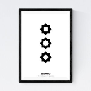 TYPOGRAPHYS POSTER T0044（A4）