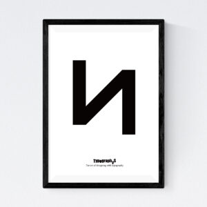 TYPOGRAPHYS POSTER T0051（A4）