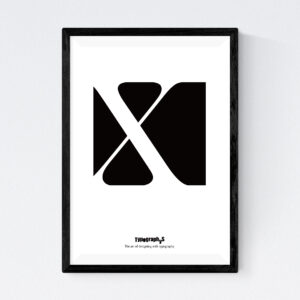 TYPOGRAPHYS POSTER T0049（A4）