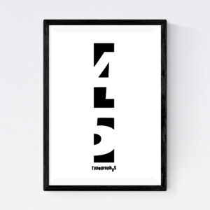 TYPOGRAPHYS POSTER T0058-45（A4）