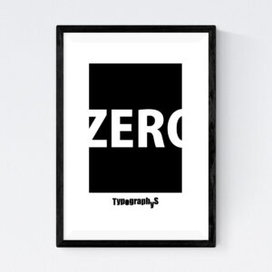 TYPOGRAPHYS POSTER T0059-00（A4）