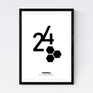 TYPOGRAPHYS POSTER T0062（A4）