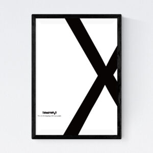 TYPOGRAPHYS POSTER T0067-X（A4）