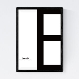 TYPOGRAPHYS POSTER T0067-E（A4）