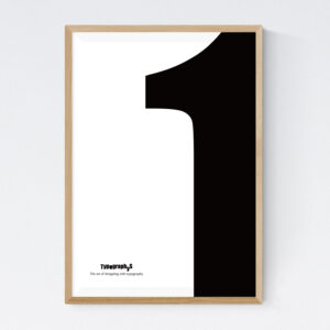 TYPOGRAPHYS POSTER T0003-01（A2）