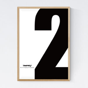 TYPOGRAPHYS POSTER T0003-02（A2）