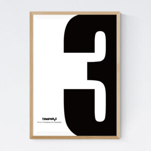 TYPOGRAPHYS POSTER T0003-03（A2）