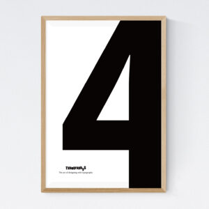 TYPOGRAPHYS POSTER T0003-04（A2）