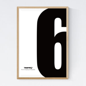 TYPOGRAPHYS POSTER T0003-06（A2）