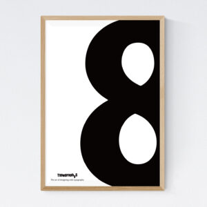 TYPOGRAPHYS POSTER T0003-08（A2）