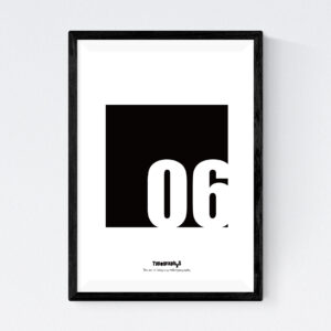 TYPOGRAPHYS POSTER T0015-06（A3）