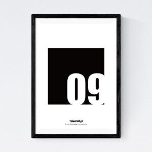 TYPOGRAPHYS POSTER T0015-09（A3）